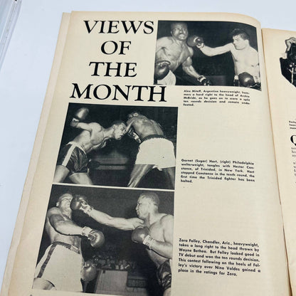 1957 Feb - The Ring Boxing Magazine Floyd Patterson Fighter of the Year TA5