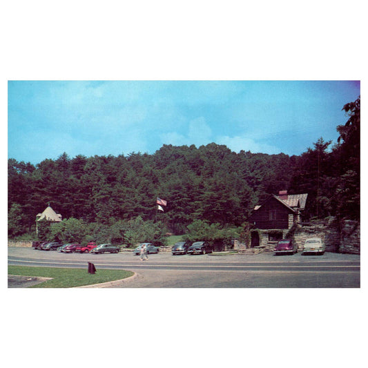 Vintage Postcard - Hawk's Nest State Park Ansted West Virginia TJ6-1
