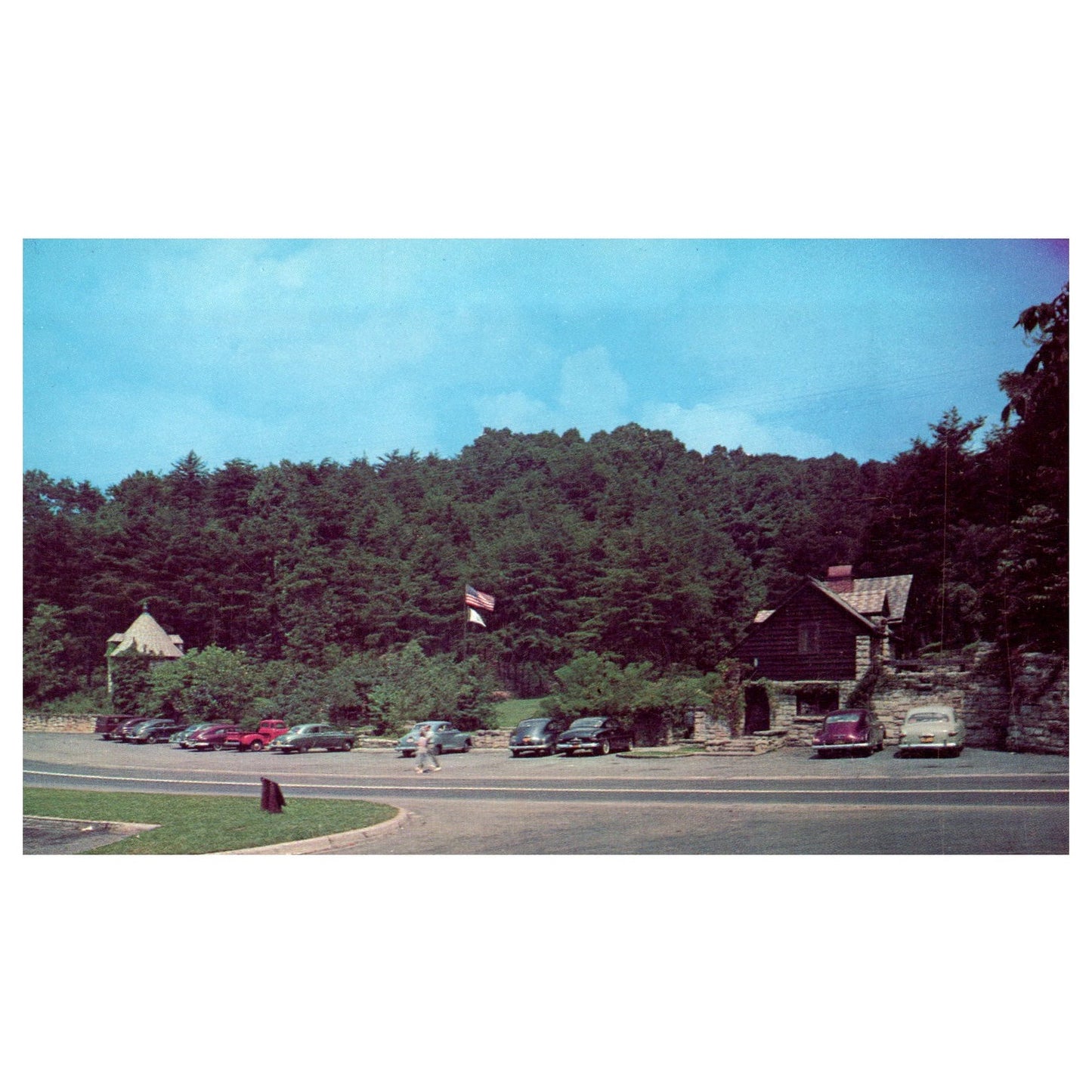 Vintage Postcard - Hawk's Nest State Park Ansted West Virginia P4-6