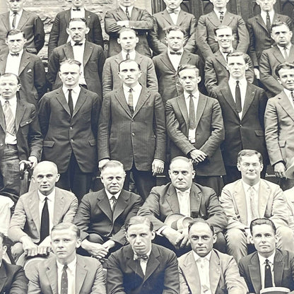 1924 Class Photo Bowman’s Technical School Lancaster PA 8 x 19” TE2