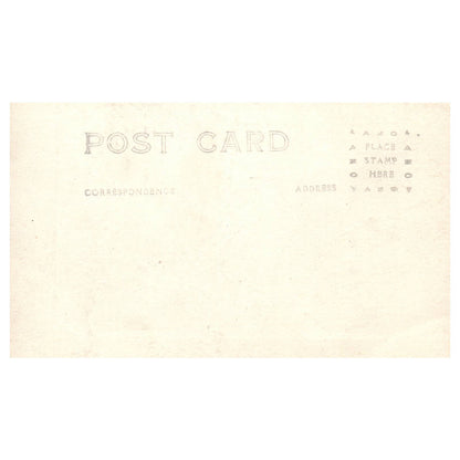 American Battleship on the Atlantic - Original Postcard RPPC TJ8-4