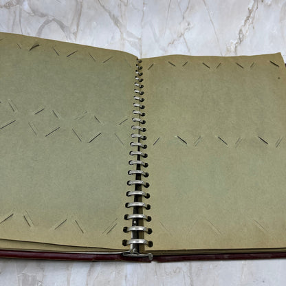 Vintage Beachcraft Match Cover Album BURGUNDY matchcover matchbook TC9