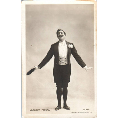 Antique Postcard RPPC Maurice Farkoa SE8