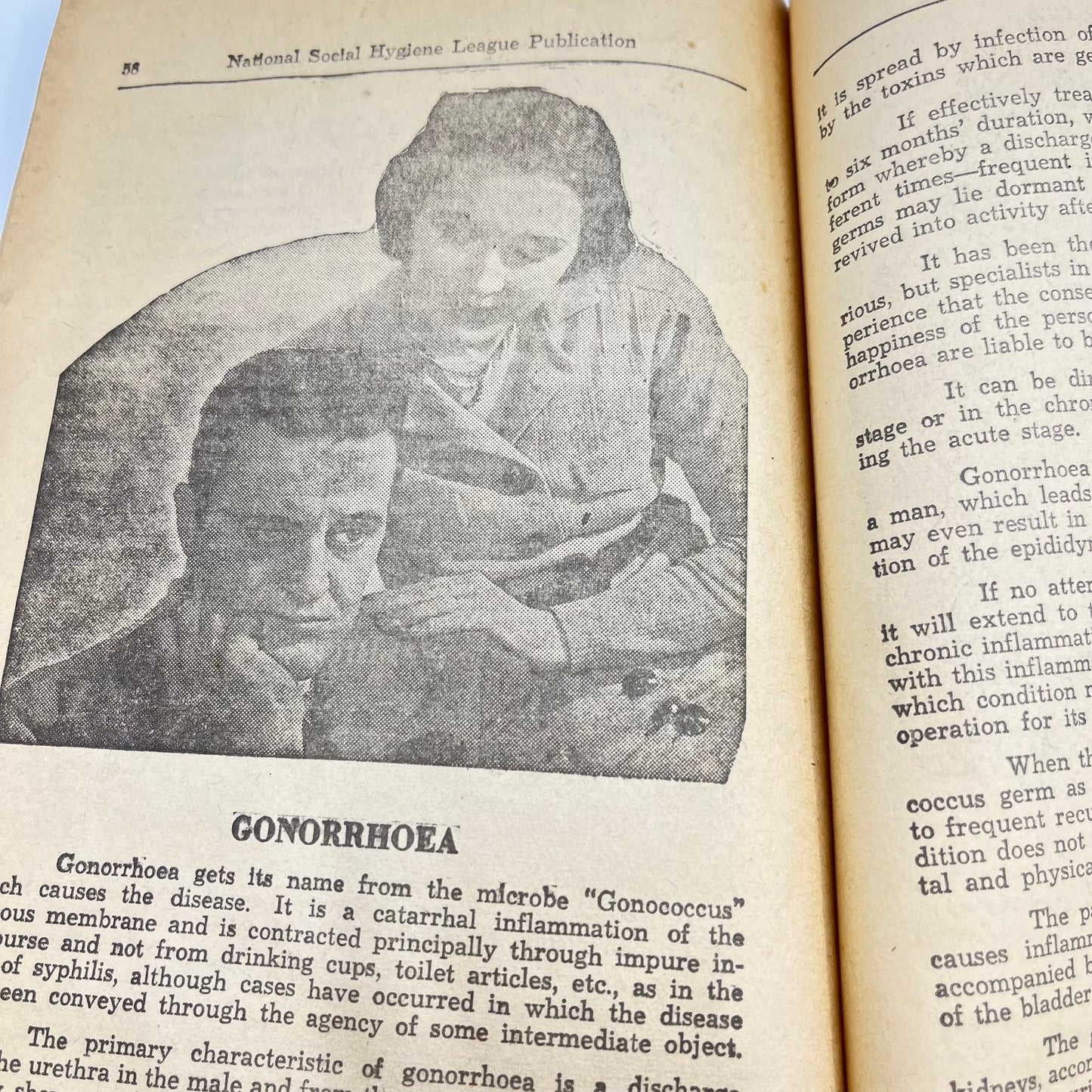 1942 Health Before Wealth Sex Guide for Men National Social Hygiene League L1-5