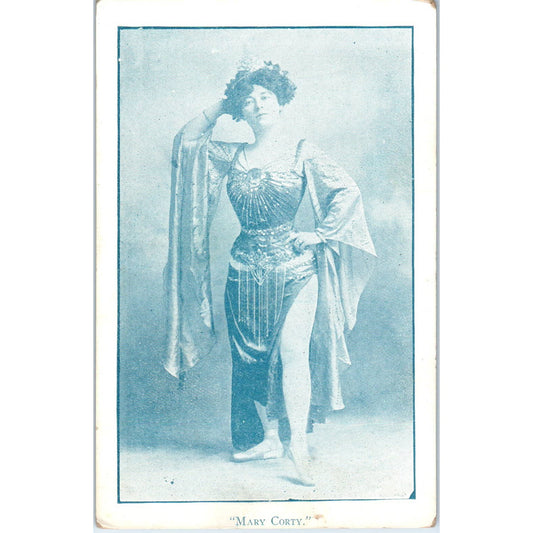 Antique Postcard RPPC Victorian Photo Mary Corty SE8