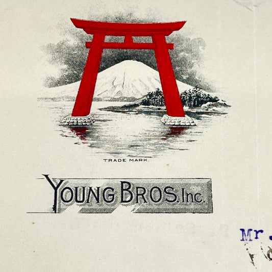 1905 Young Bros. Inc. Letterhead Seattle WA Walkerville MT AB5