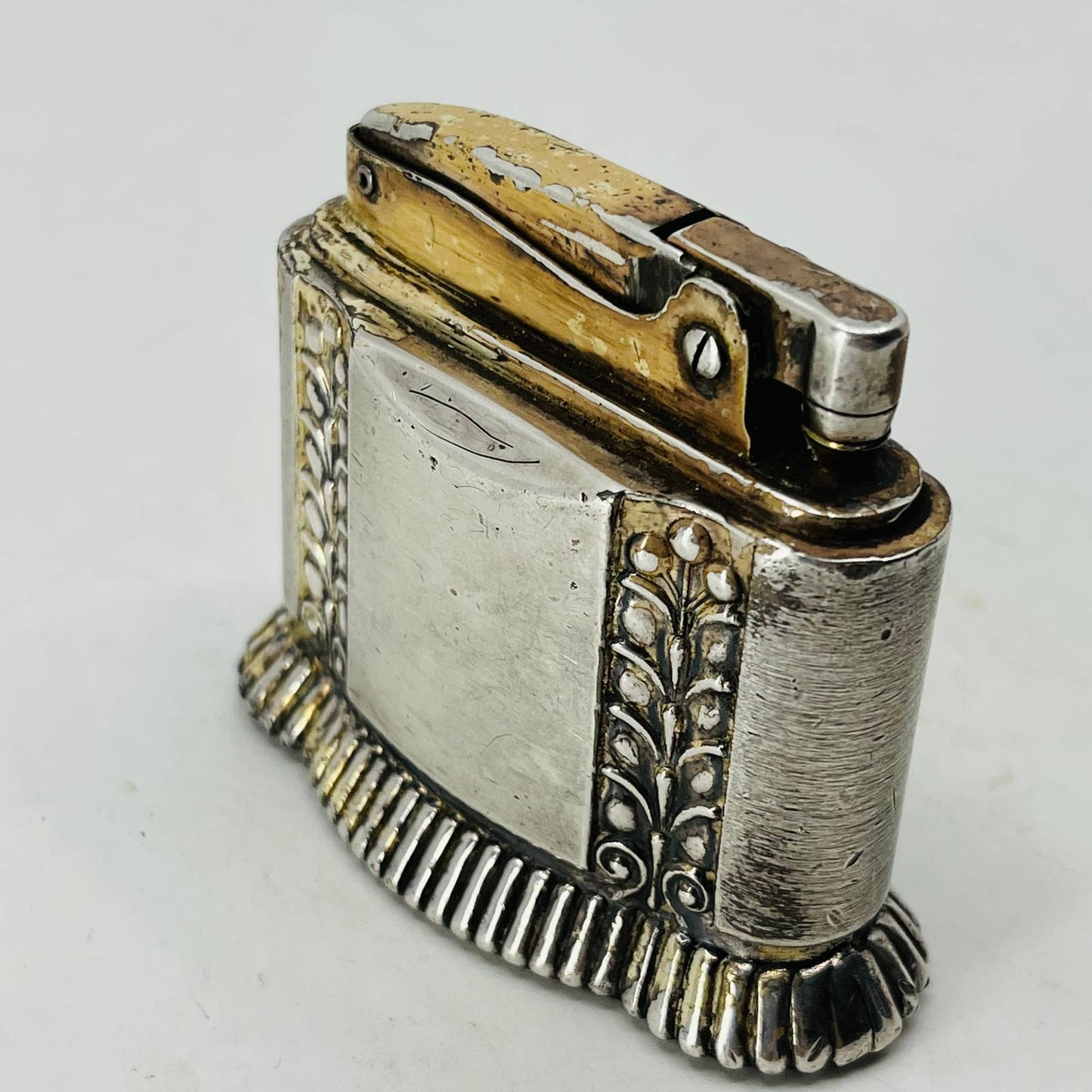 Vintage Ronson "Diana" Silverplate Table Lighter SA6