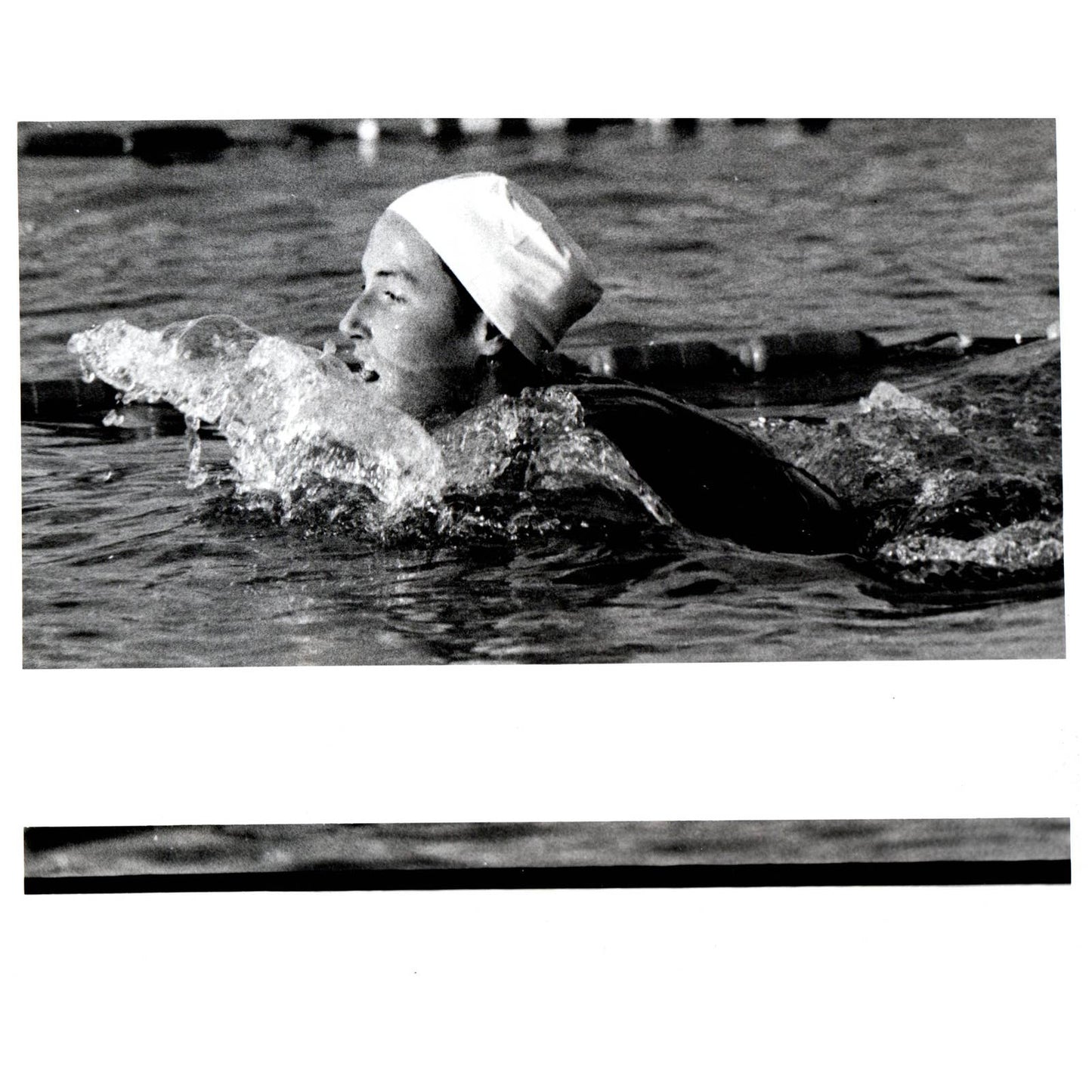 1972 Press Photo Maureen Morrissey Swimmer Swimming 8x10" AD3