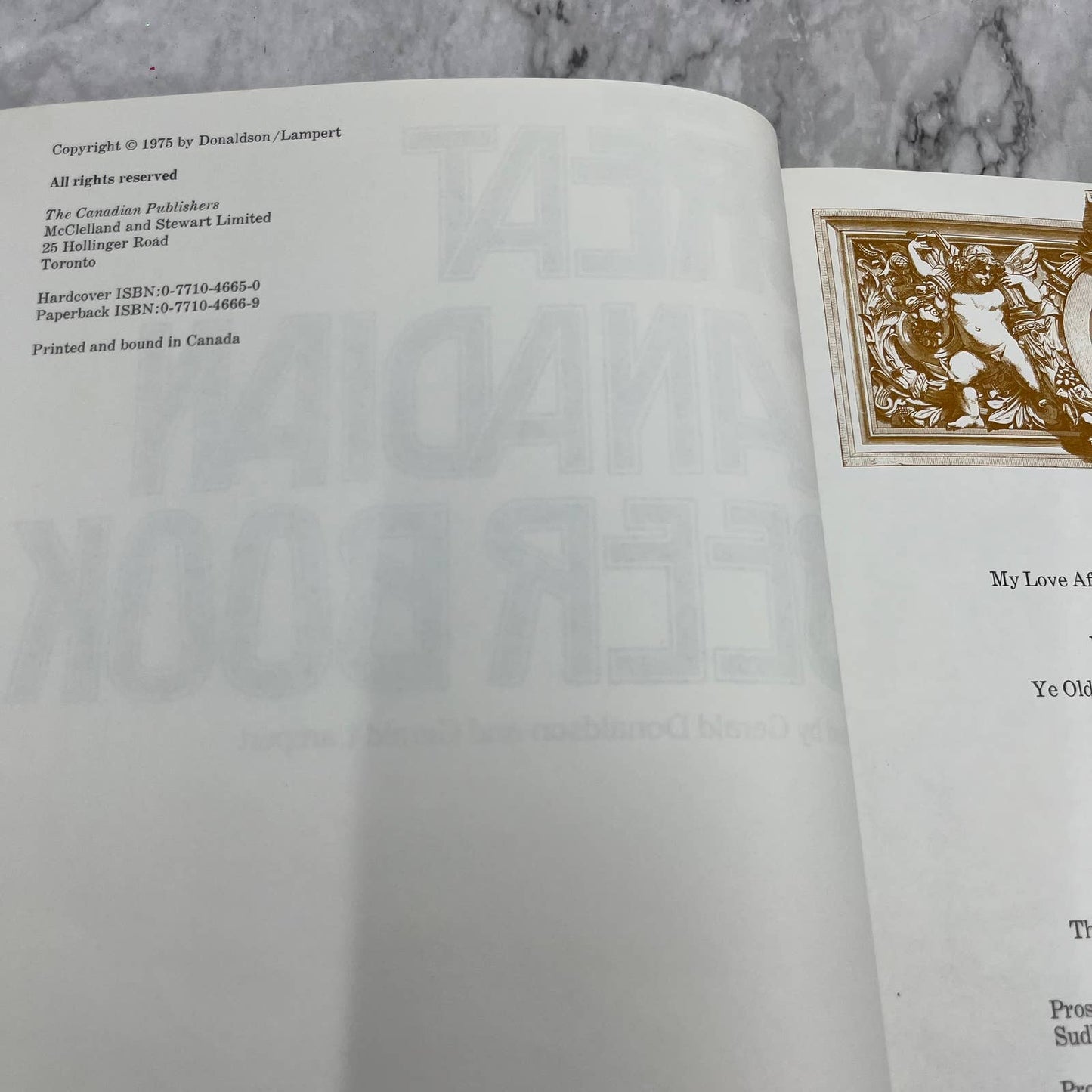 The Great Canadian Beer Book by Gerald Donaldson 1975 TK1