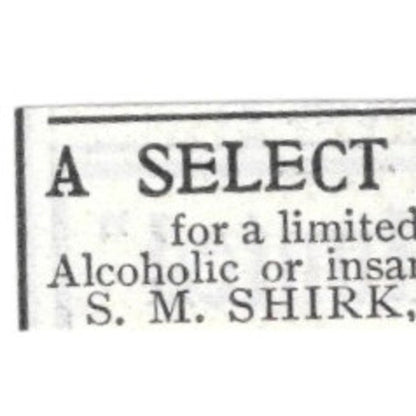 A Select Modern Home S.M. Shirk MD Stamford Conn - 1903 Original Ad AK5-S34