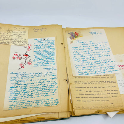 1959-60 Scrapbook Sandra Zawadski St. Anne’s Academy Wilkes-Barre PA BA1