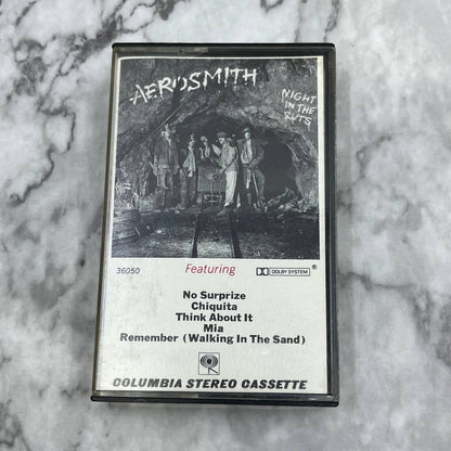 AEROSMITH NIGHT IN THE RUTS 1979 Hard Rock Cassette Tape TC7-49