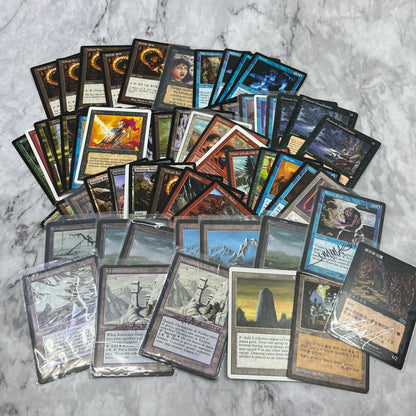 HUGE Collection of Vintage Magic The Gathering MTG Cards Mostly 90s Era