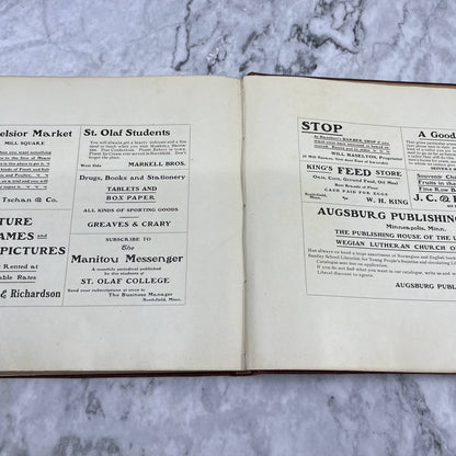 1904 St. Olaf College Viking Yearbook NORTHFIELD, MINNESOTA Nice TJ5