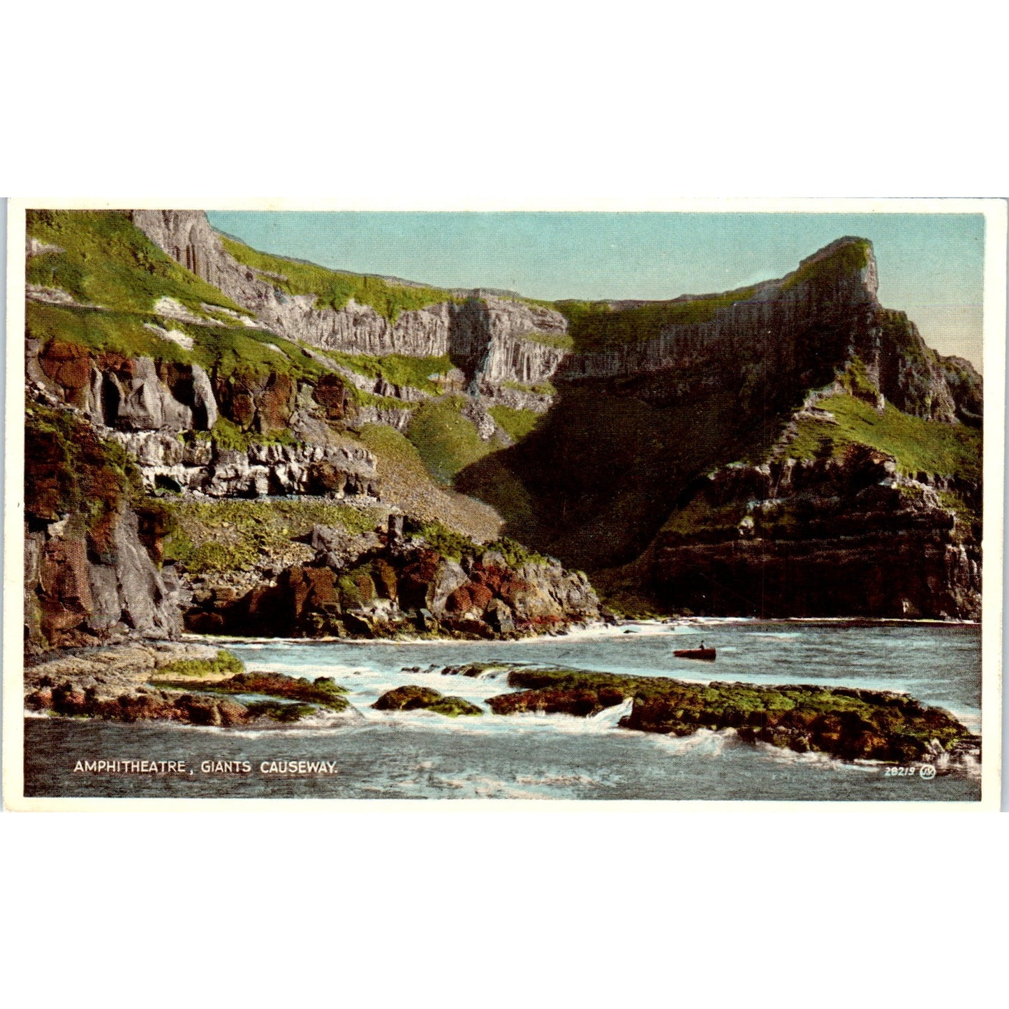 Amphitheatre - Giant's Causeway Original Postcard P1-15