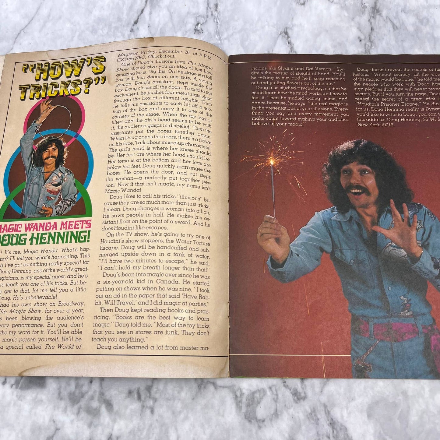 Dynamite Magazine No. 19 Attention Attention The New Men Of M.A.S.H. 1975 TJ4