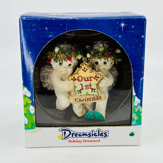 Dreamsicles CHERUB Our First Christmas Angel Hanging Ornament #20383 TB2