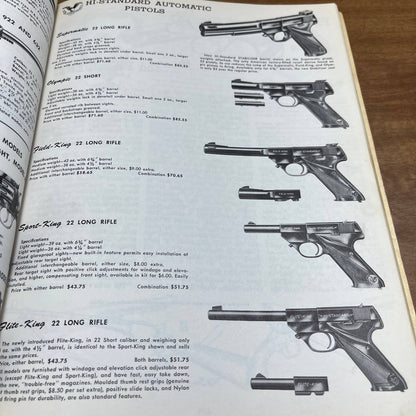 Vintage 1955 The Gun Digest 9th Edition Klein's Sporting Goods John T. Amber