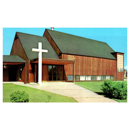 Vintage Postcard - Trinity Lutheran Church Park Forest Illinois P4-6