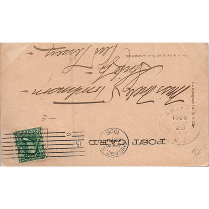 1906 NELLY Original Postcard TK1-P19
