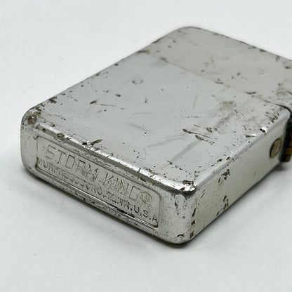 1950s Metal Zippo Lighter Edinboro State College Pennsylvania SC6