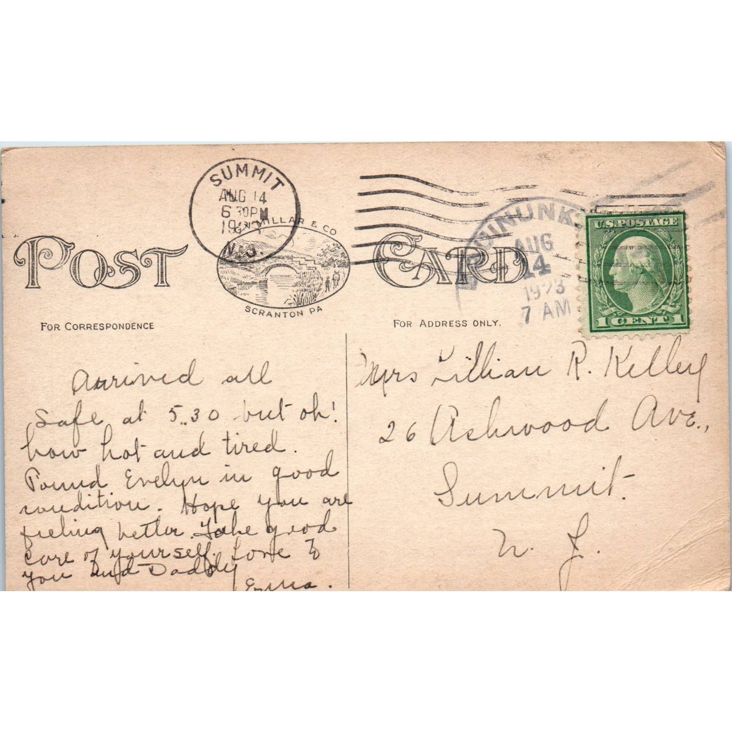 The Rocks, Equinunk PA c1910 - Original Postcard TJ9-P1