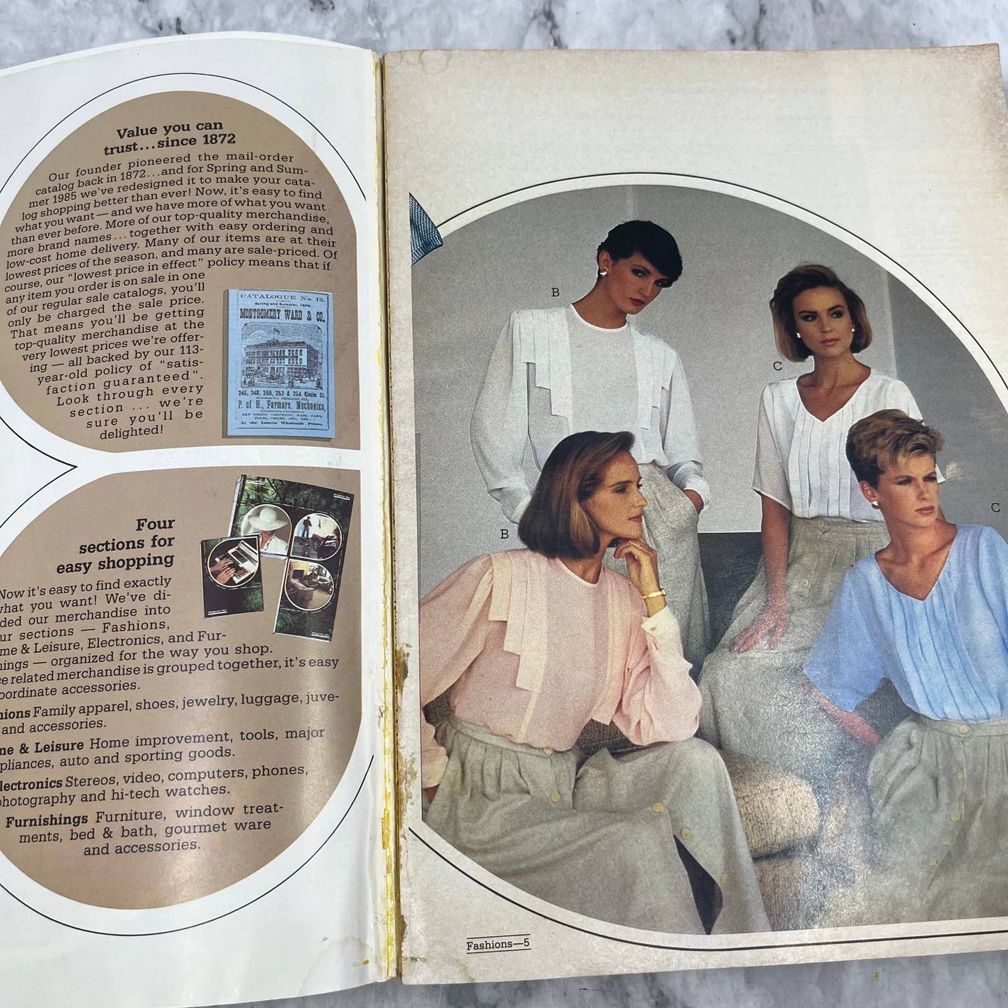 Montgomery Ward 1985 Spring & Summer Catalog Kansas City MO Original S3
