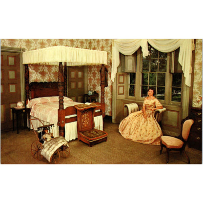 Wheatland Lancaster PA Harriet Lane Room Original Postcard PB8