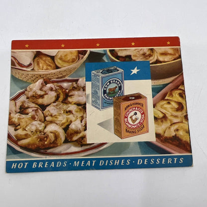 1942 Cookbook Arm & Hammer Cow Brand My Surprise Recipe Martha Lee Anderson TI4