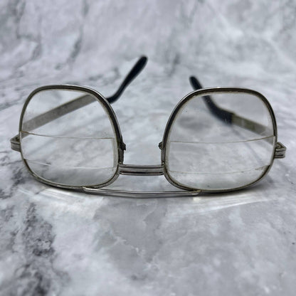 Vintage Titmus Z87 Aviator 5 1/2 Thick Eyeglasses Safety Glasses Frames SE9