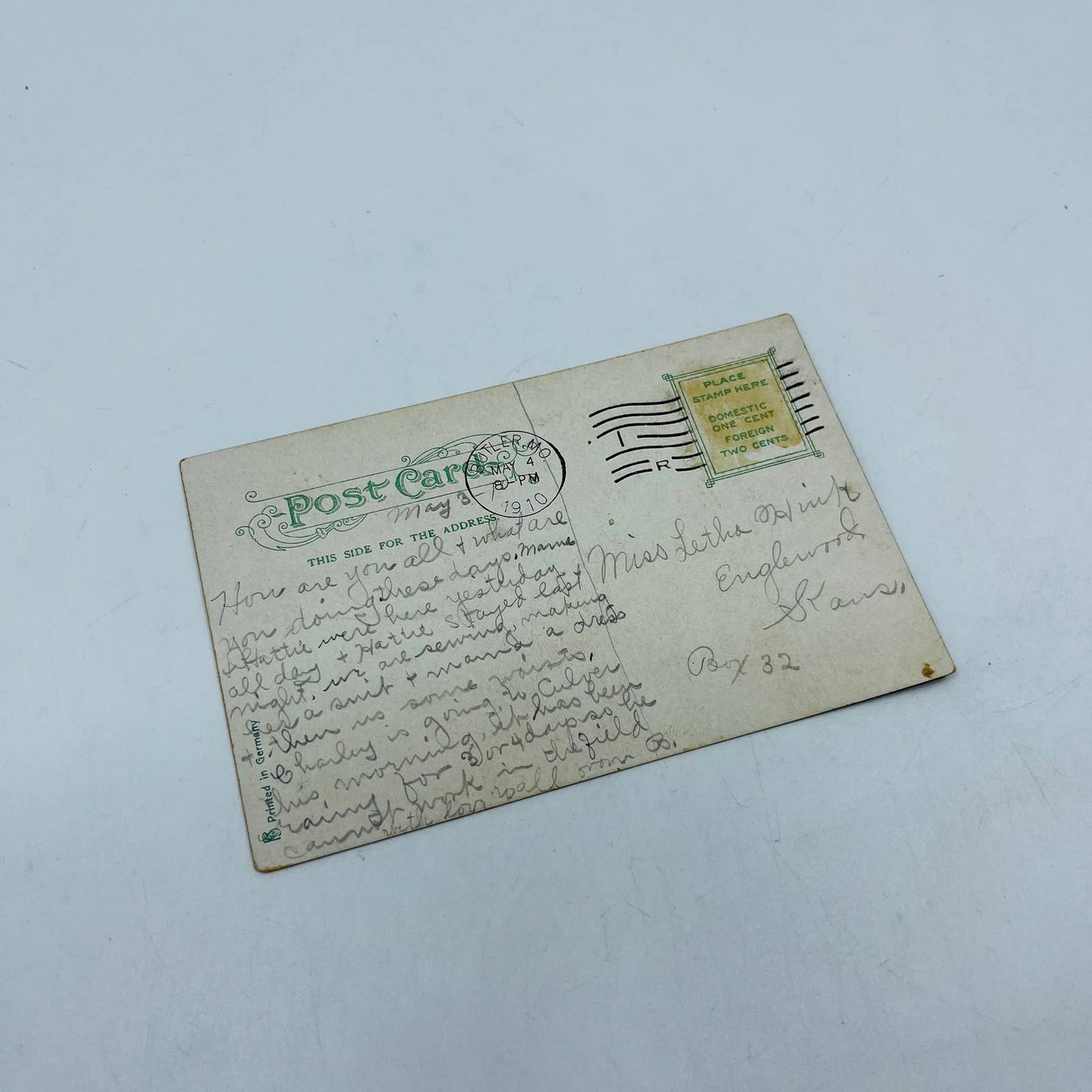 1910 Post Card Taunton MA Court House Bristol County Massachusetts PA8