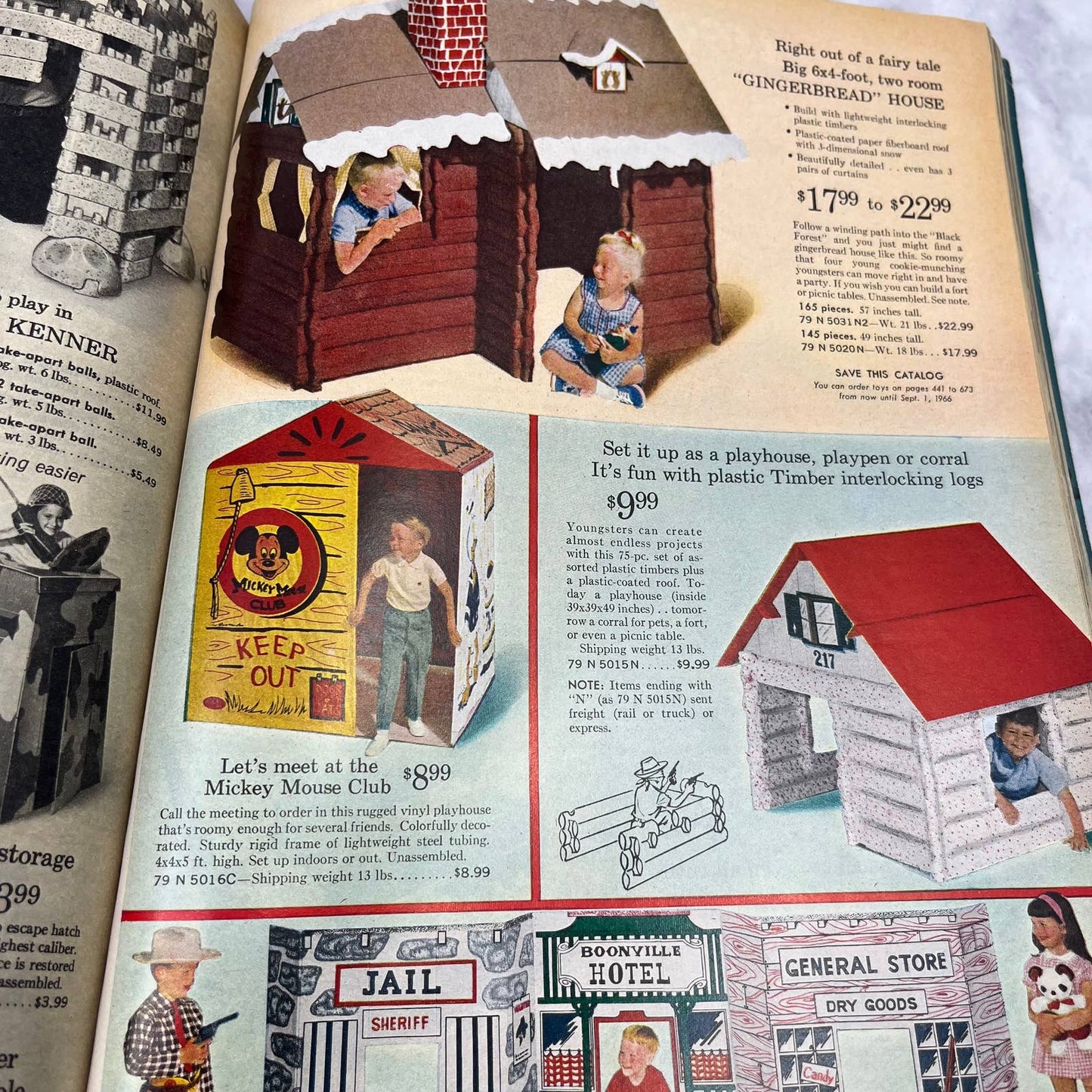 1965 Sears Christmas Wish Book Catalog - Great Vintage Toys & Gifts S3