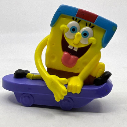 Spongebob Squarepants Skateboard McDonalds 2012 Kids Happy Meal Toy TI4