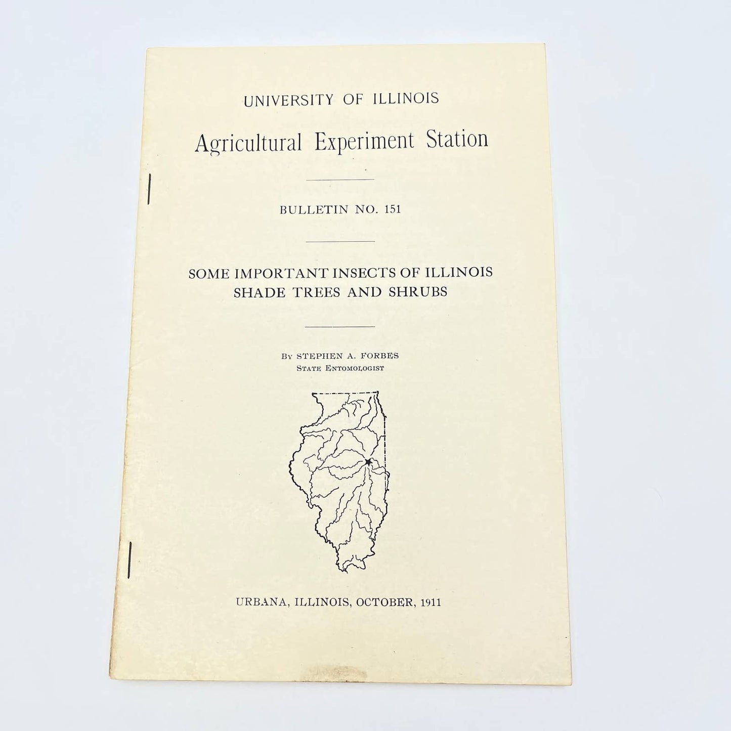 1911 University Of Illinois Bulletin 151 Insects of IL Shade Trees & Shrubs TF9