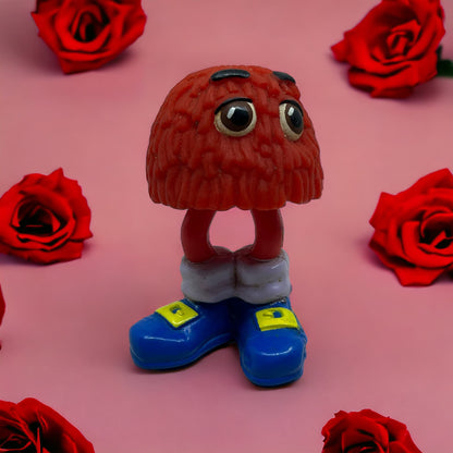 1989 McDonalds Happy Meal Toys Fry Guys Red with Blue Shoes TC9-T1