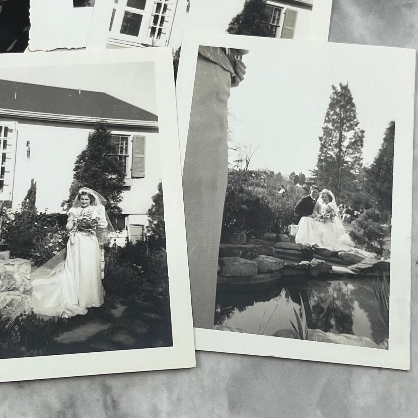 1940 Collection of Photos Wedding of John and Mary Briar, Virginia Area P4-9