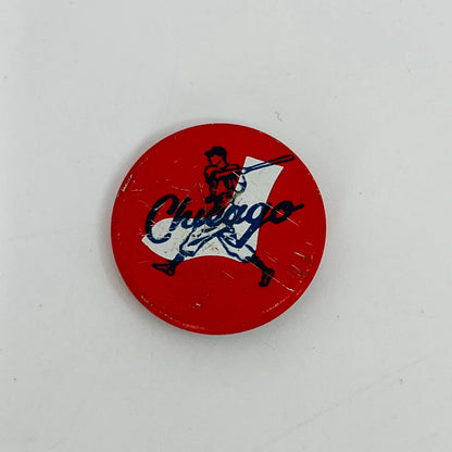 Original 1970's WHITE SOX Team Logo Tin Litho Baseball Pinback Button Pin SB9