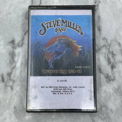 Steve Miller Band Greatest Hits 1974-78 Compilation Cassette Tape TJ6-79