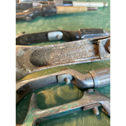 Huge Lot of Vintage Fishing Rod Pole Handles Johnny Walker, War Eagle, Actionrod