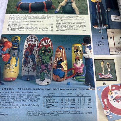 1979 Sears Christmas Wish Book Catalog Star Wars,Dolls,Toys,Disco,Fashion S3-1