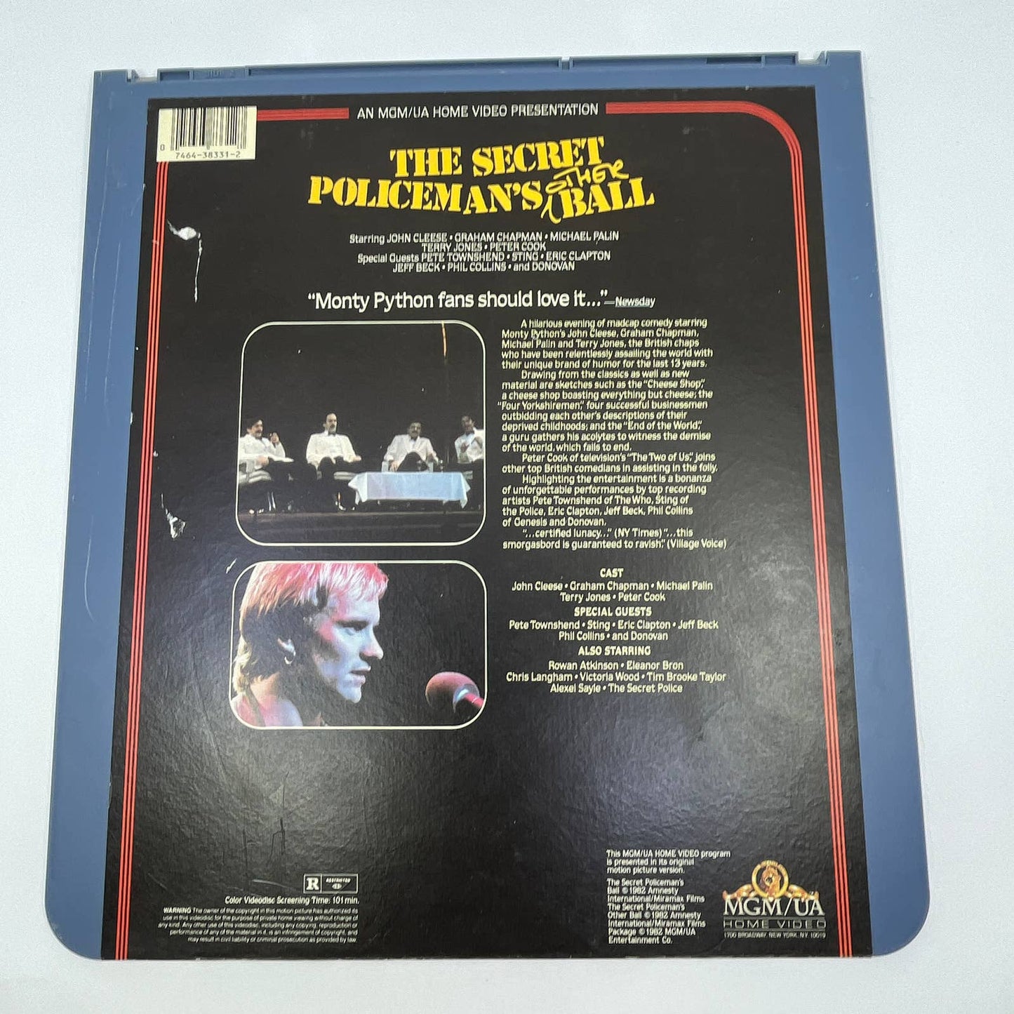 The Secret Policeman's Other Ball - CED VideoDisc TG2