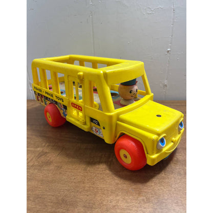 Vintage 1965 Fisher Price School Bus TG8