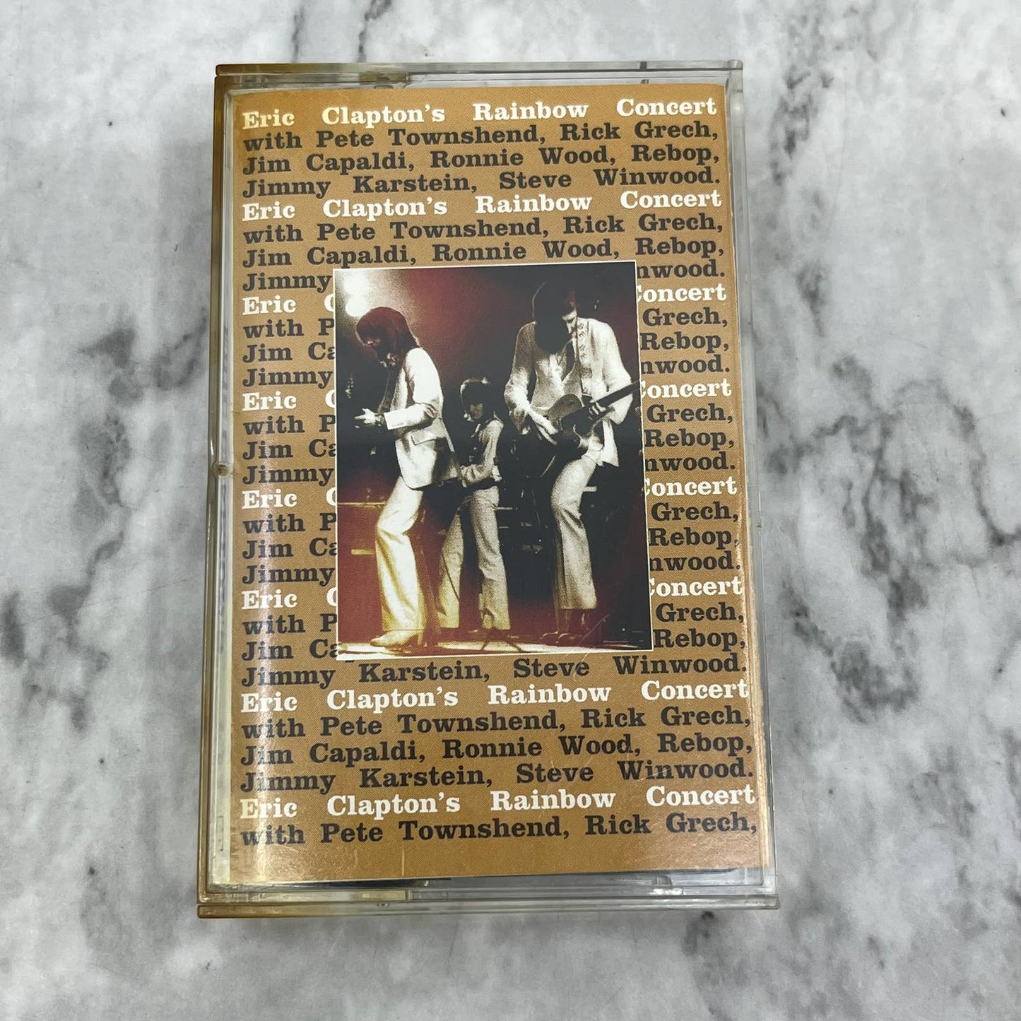 Eric Clapton's Rainbow Concert Cassette Tape TD9-66