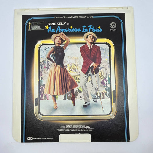 Gene Kelly in An American in Paris - CED VideoDisc TG2