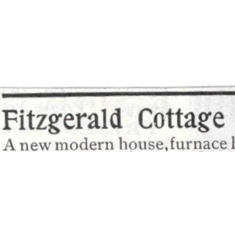 Fitzgerald Cottage Bethlehem NH - 1903 Original Ad TJ8-7-5