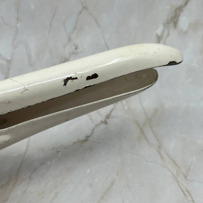 Vintage Kitchen - White Enamel Potato Rice Ricer Masher - 1950's TC5