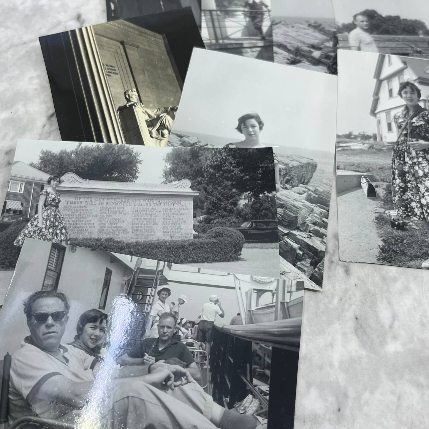 1957 Collection of Photos & Negatives New England Trip Nantucket TJ9-PG3