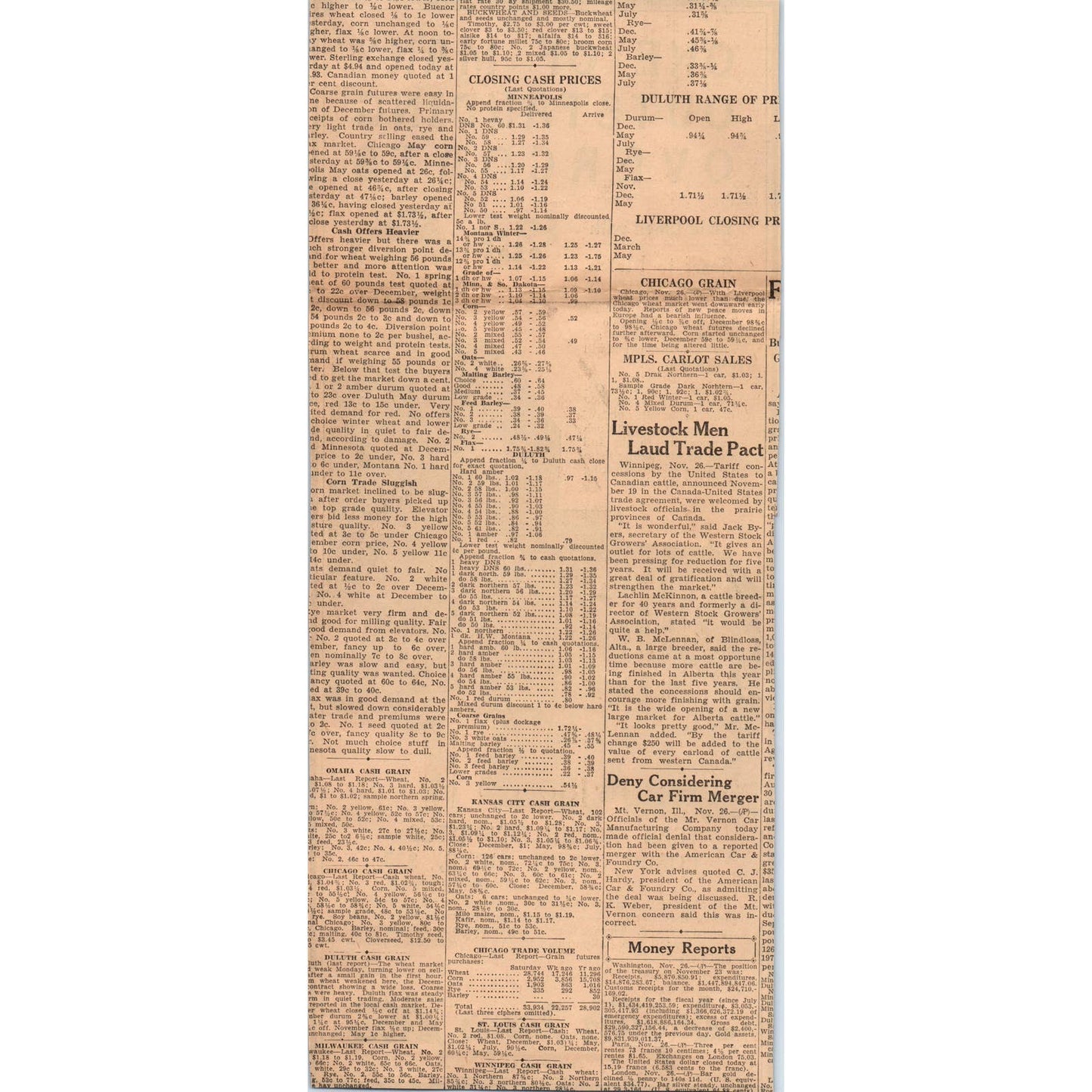 1935 Minneapolis Journal Newspaper Ad Dayton's Men's Store Overcoats FL5-2