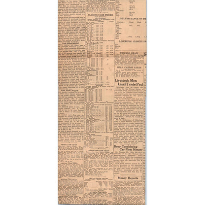 1935 Minneapolis Journal Newspaper Ad Dayton's Men's Store Overcoats FL5-2