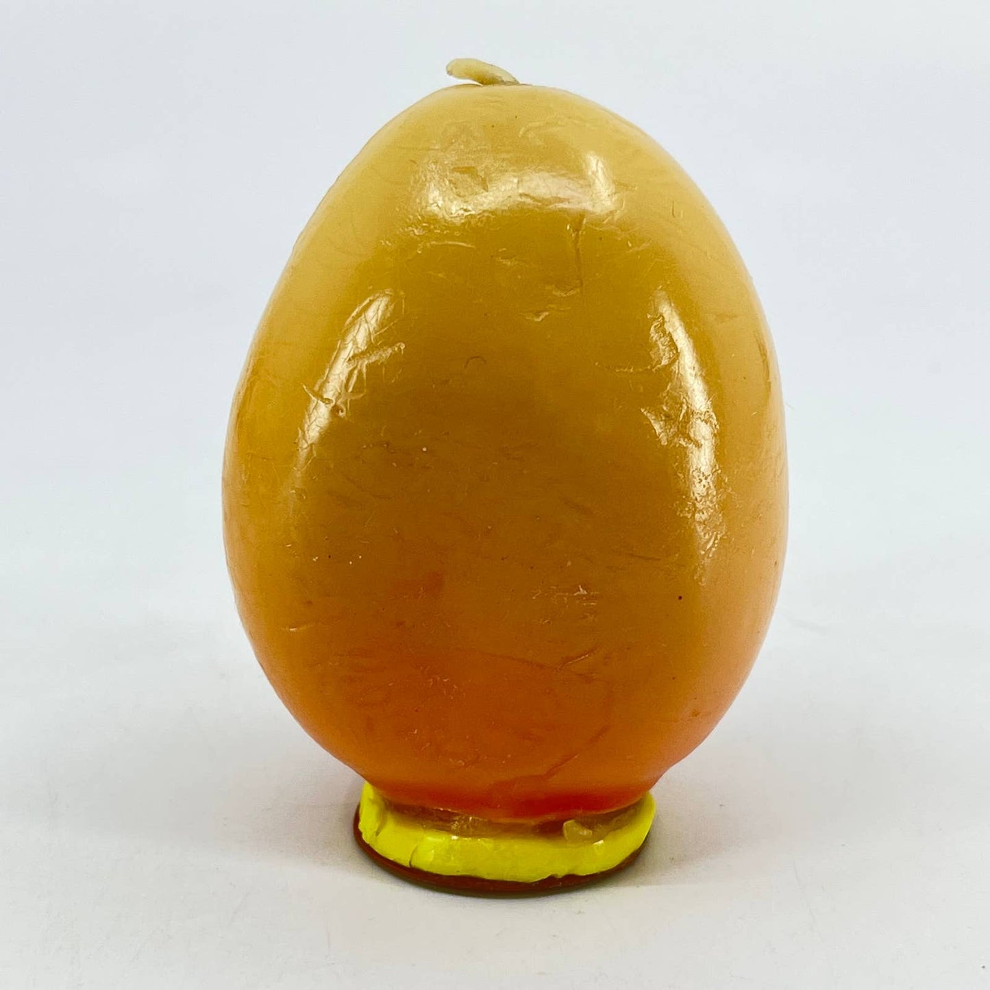 1950s Gurley Novelty Candle PEEK-A-BOO EGG Baby Chick Peach Ombré SC8